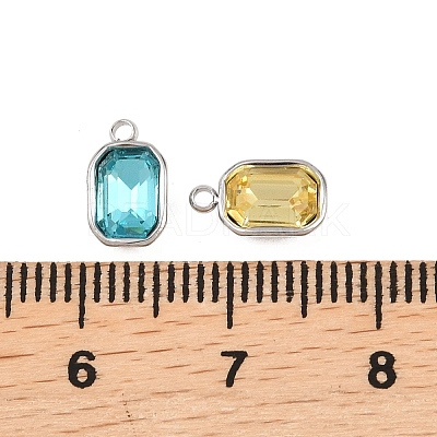 Glass Charms STAS-P437-15F-P-1