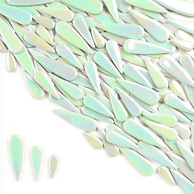 3 Styles Teardrop Shape Porcelain Mosaic Tiles PW-WGBCD43-36-1