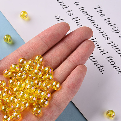 Transparent Acrylic Beads MACR-S370-B8mm-717-1
