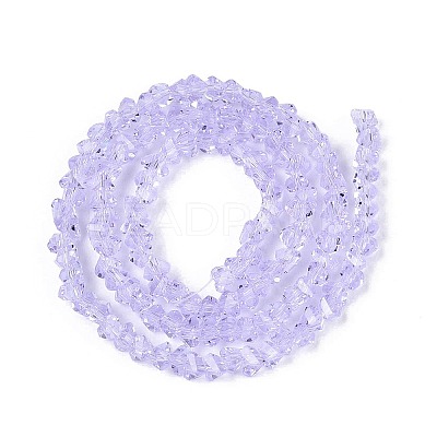 Transparent Glass Beads Strands GLAA-N018-3mm-10-1