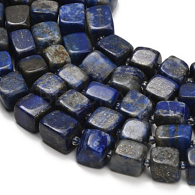 Natural Lapis Lazuli Beads Strands G-D108-B01-1