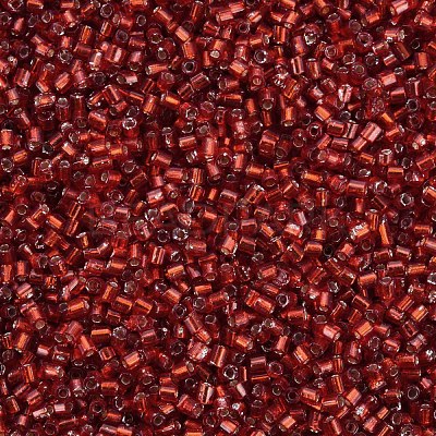 Glass Bugle Beads SEED-S032-08A-25-1