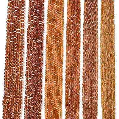 Electroplate Glass Beads Strands EGLA-A044-T3mm-A04-1