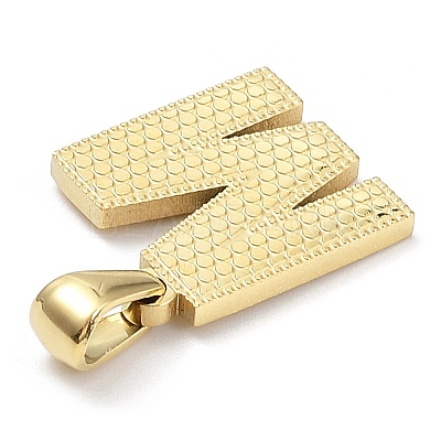 Ion Plating(IP) 316L Surgical Stainless Steel Pendants STAS-Q247-01G-13-1