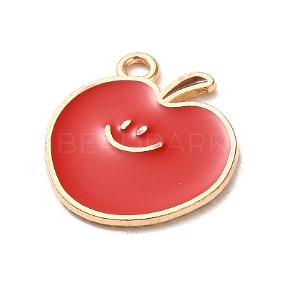 Alloy Enamel Pendants ENAM-E064-25KCG-02-1