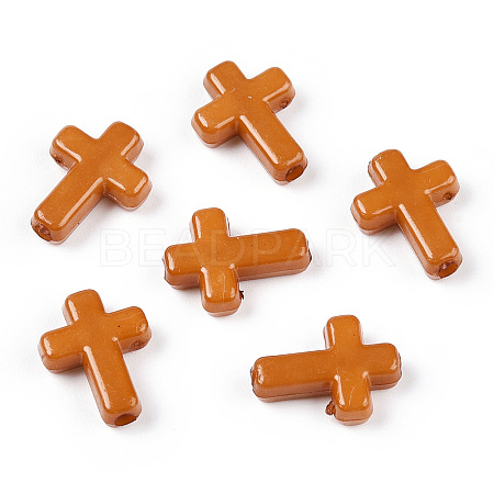 Opaque Acrylic Beads SACR-436-C39-1