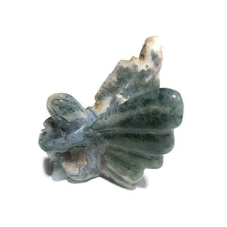 Natural Moss Agate Angel & Fairy Display Decorations PW-WG22967-02-1