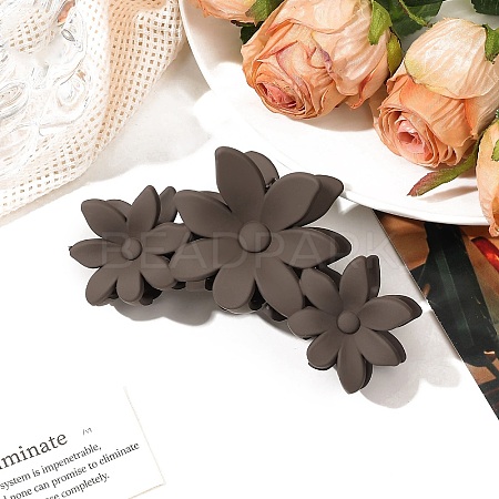 Flower Plastic Large Claw Hair Clips PW-WGB4F0D-02-1