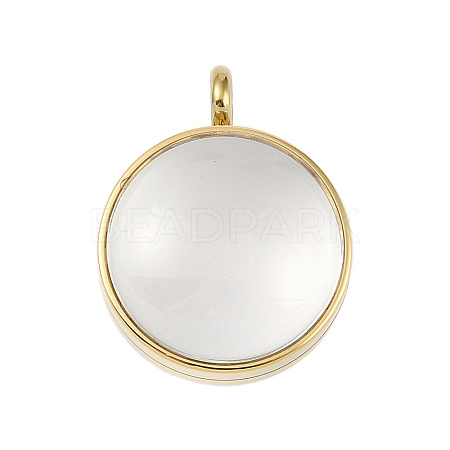 Ion Plating(IP) 304 Stainless Stee Locket Pendants STAS-S132-15G-03-1