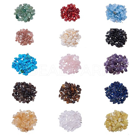 Gemstone Chips Beads G-PH0034-03-1