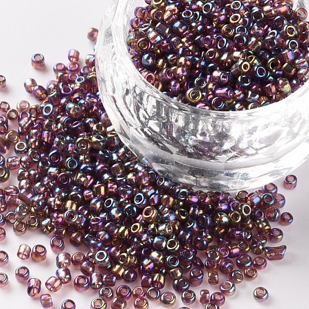 12/0 Round Glass Seed Beads SEED-US0003-2mm-176-1