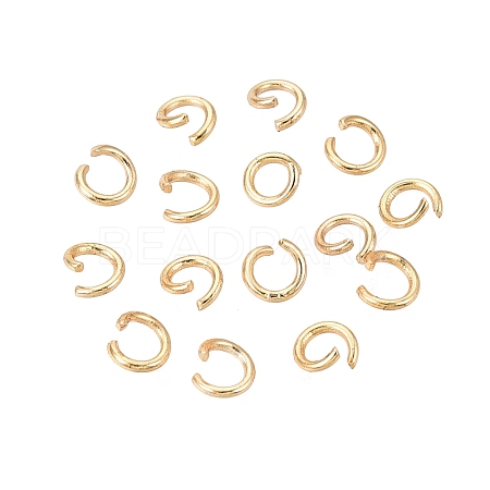 304 Stainless Steel Open Jump Rings STAS-Q113-4x0.7mm-G-01-1