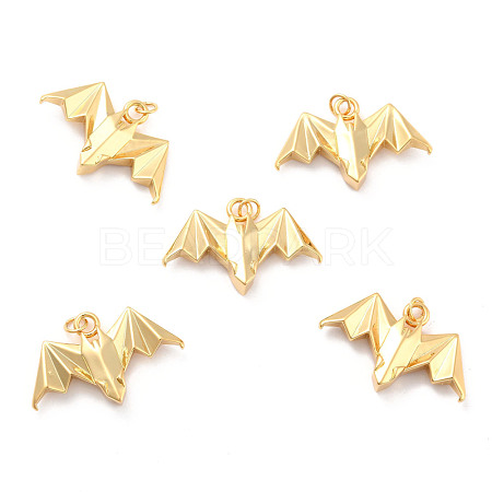 Rack Plating Brass Pendants KK-B052-06G-1