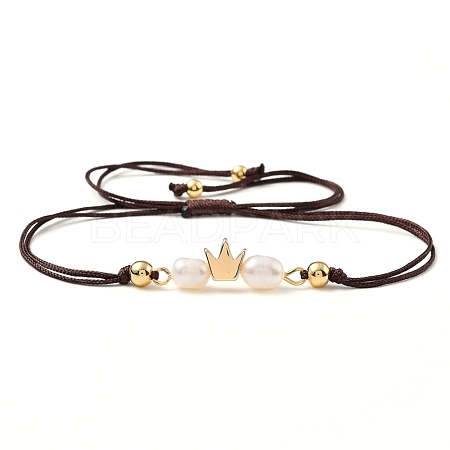 Adjustable Nylon Thread Braided Bead Bracelets BJEW-JB05330-02-1