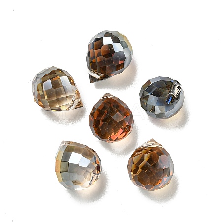 Electroplate Glass Beads EGLA-A041-02-HP03-1
