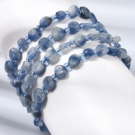 Natural Kyanite Beads Bracelets GG-CBA05D5-02A-08A-1