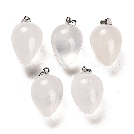 Natural Quartz Crystal Pendants G-M424-02P-08-1