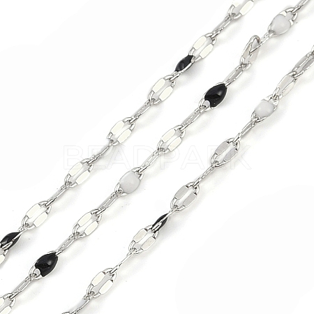 Brass Dapped Chains AJEW-Q153-03P-01-1