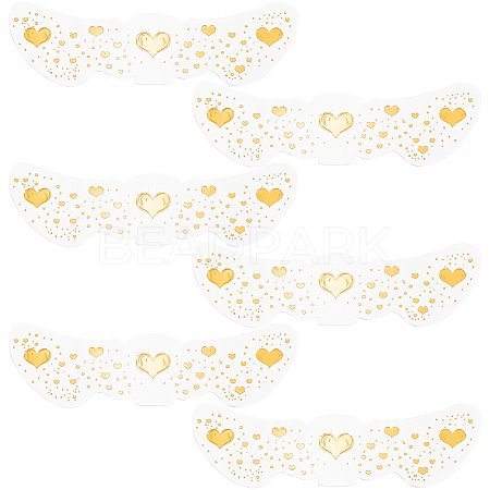 10Pcs Transfer Sticker Proof Removable Temporary Tattoos Stickers DIY-SP0003-65A-06-1
