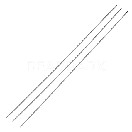 Steel Beading Needles with Hook for Bead Spinner TOOL-C009-01A-07-1