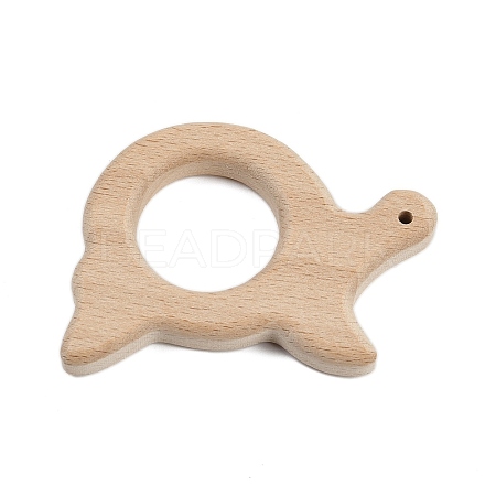 Natural Beech Wooden Baby Teething Toys WOOD-U003-11-1