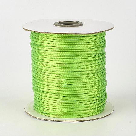 Eco-Friendly Korean Waxed Polyester Cord YC-P002-1mm-1101-1
