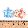 UV Plating Opaque Acrylic Beads MACR-N018-02-3