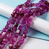 Natural Agate Beads Strands G-F745-M-3