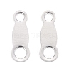 Brass Chain Tabs KK-L205-01S-3