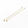 Brass Cable Chain Big Pendants LS-KK-T032-155G-1