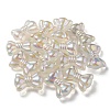 UV Plating Luminous Transparent Acrylic Beads OACR-P010-08E-3