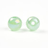 Electroplate Pearlized Glass Pearl Beads EGLA-T021-14A-05-2
