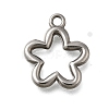 304 Stainless Steel Pendants STAS-C119-18P-1