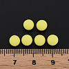 Opaque Acrylic Beads PAB702Y-B01-01-4