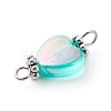 Eco-Friendly Transparent Acrylic Links Connectors PALLOY-JF00750-01-5