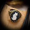 Alloy with Resin Finger Rings FS-WGE901F-04-5