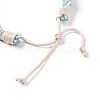 (Jewelry Parties Factory Sale)Korean Waxed Polyester Cord Braided Bracelets BJEW-JB04180-03-3