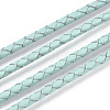 Braided Cowhide Leather Cord NWIR-N005-01F-4mm-3