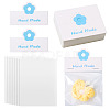 100Pcs Rectangle Clear Polypropylene Cellophane Bags CDIS-TA0001-37E-1