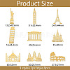 Nickel Decoration Stickers DIY-WH0450-054-2