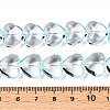 Transparency Glass Beads Strands X1-GLAA-T023-13E-4