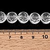 Baking Paint Transparent Glass Beads Strands GL-CBA2ED2-04E-4