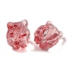 Transparent Glass Beads GLAA-D025-06H-2