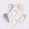 K9 Glass Rhinestone Pendants GLAA-K034-J-A-1