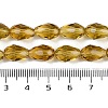 Transparent Glass Beads Strands EGLA-N013-T6mm-D08-4