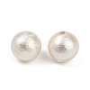 Compressed Cotton Pearl Beads WOVE-V001-A02-6mm-1