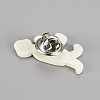 Spray Painted Alloy Brooches X-JEWB-S011-133-RS-2
