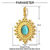 304 Stainless Steel Pendants CE-OY001-01G-2