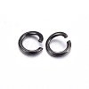 Ion Plating(IP) 304 Stainless Steel Open Jump Rings X-STAS-H467-03B-6MM-2