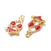 Alloy Enamel Pandants ENAM-K067-48KCG-02-2